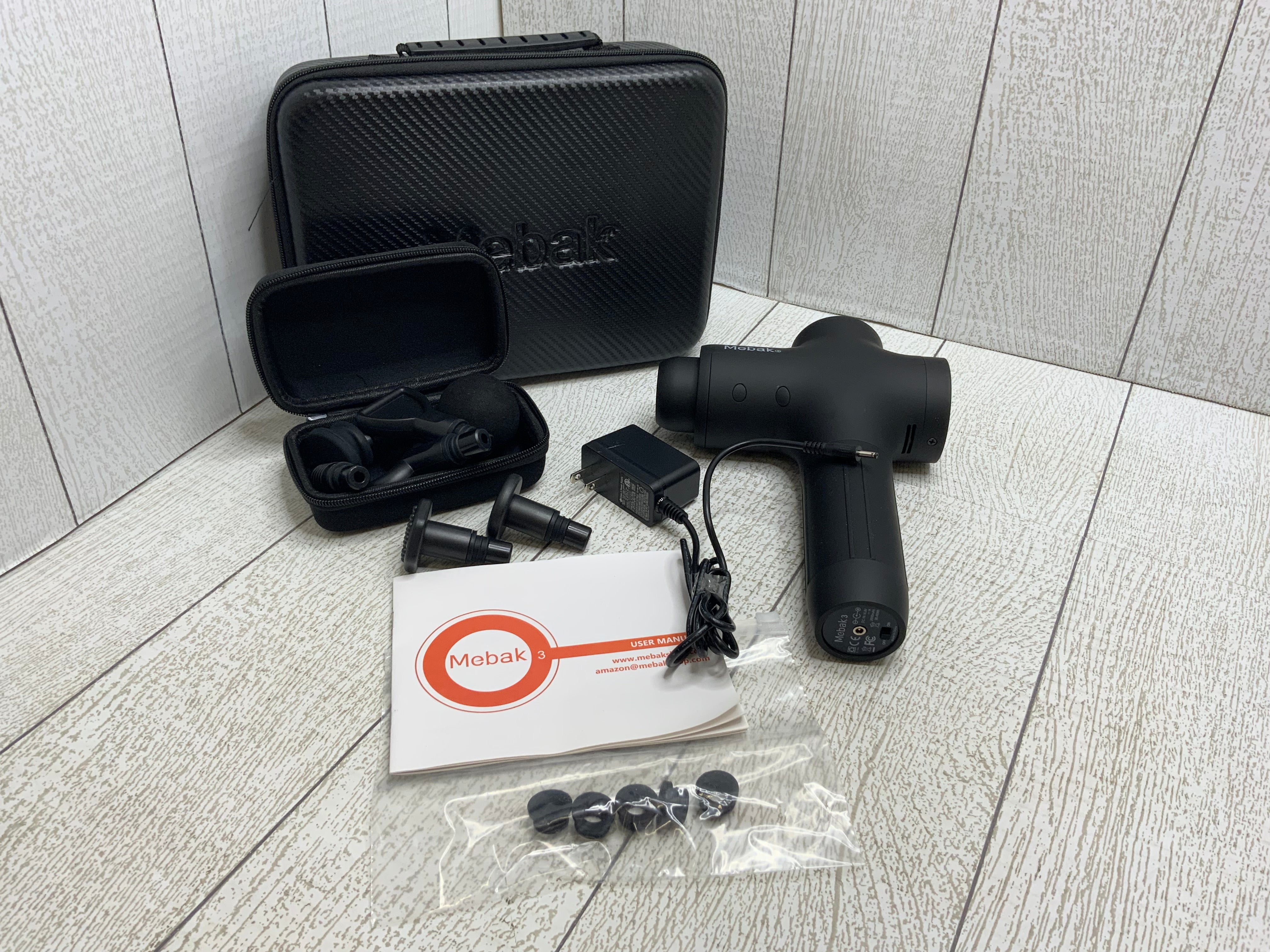 Mebak 3 Massage Gun Deep Tissue Percussion Muscle Massager for Pain Relief (8039866663150)